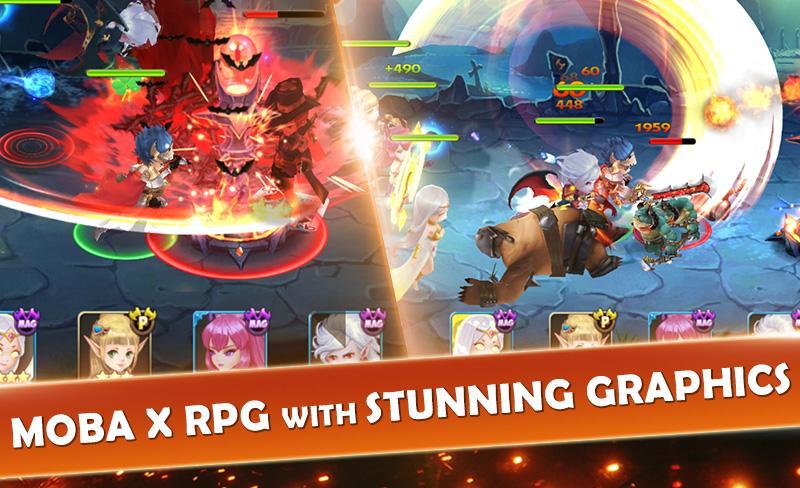 7 Paladins : 3D RPG x MOBA ภาพหน้าจอเกม