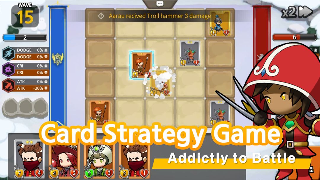 Merge Knights screenshot game