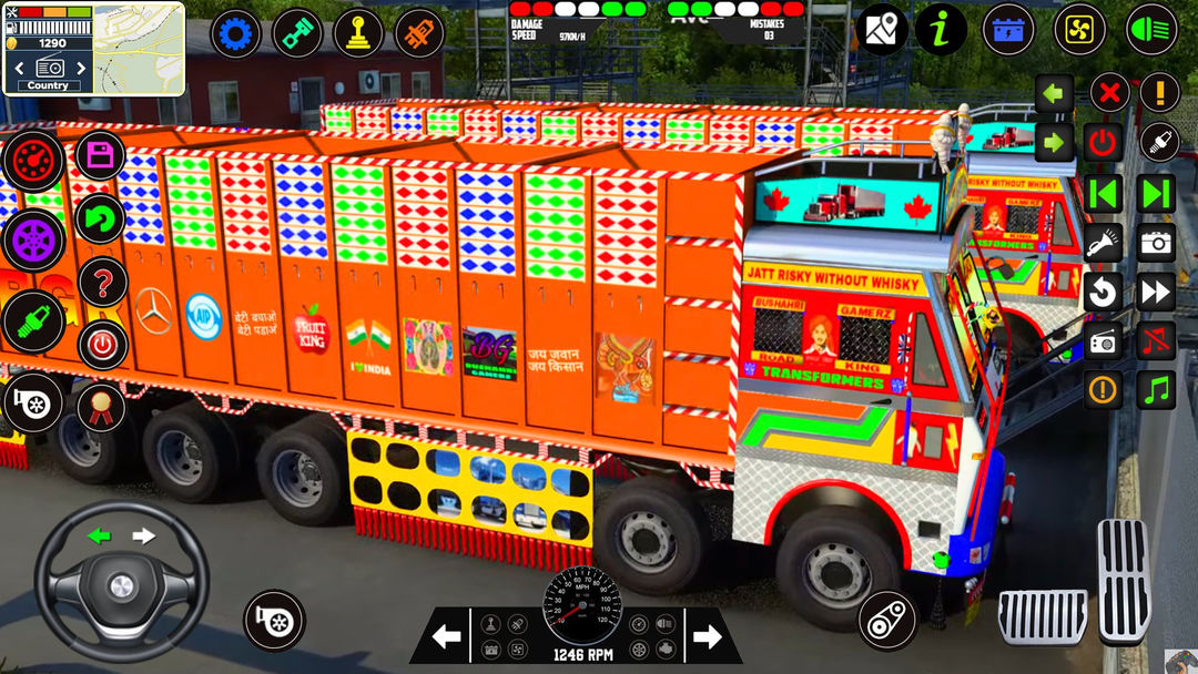 Indian Lorry Truck Game Sim 3D screenshot game