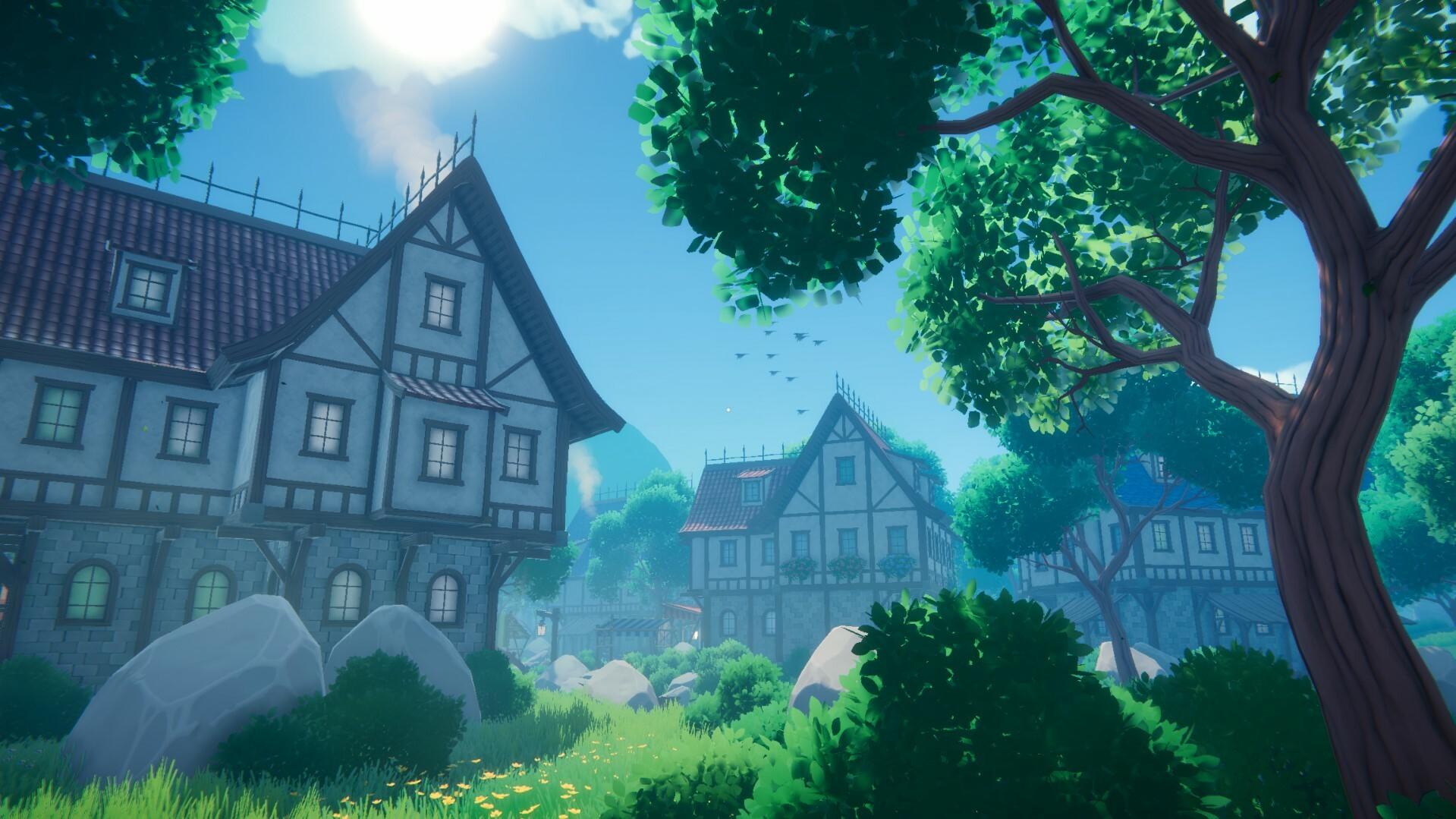 Screenshot of Woodland Town