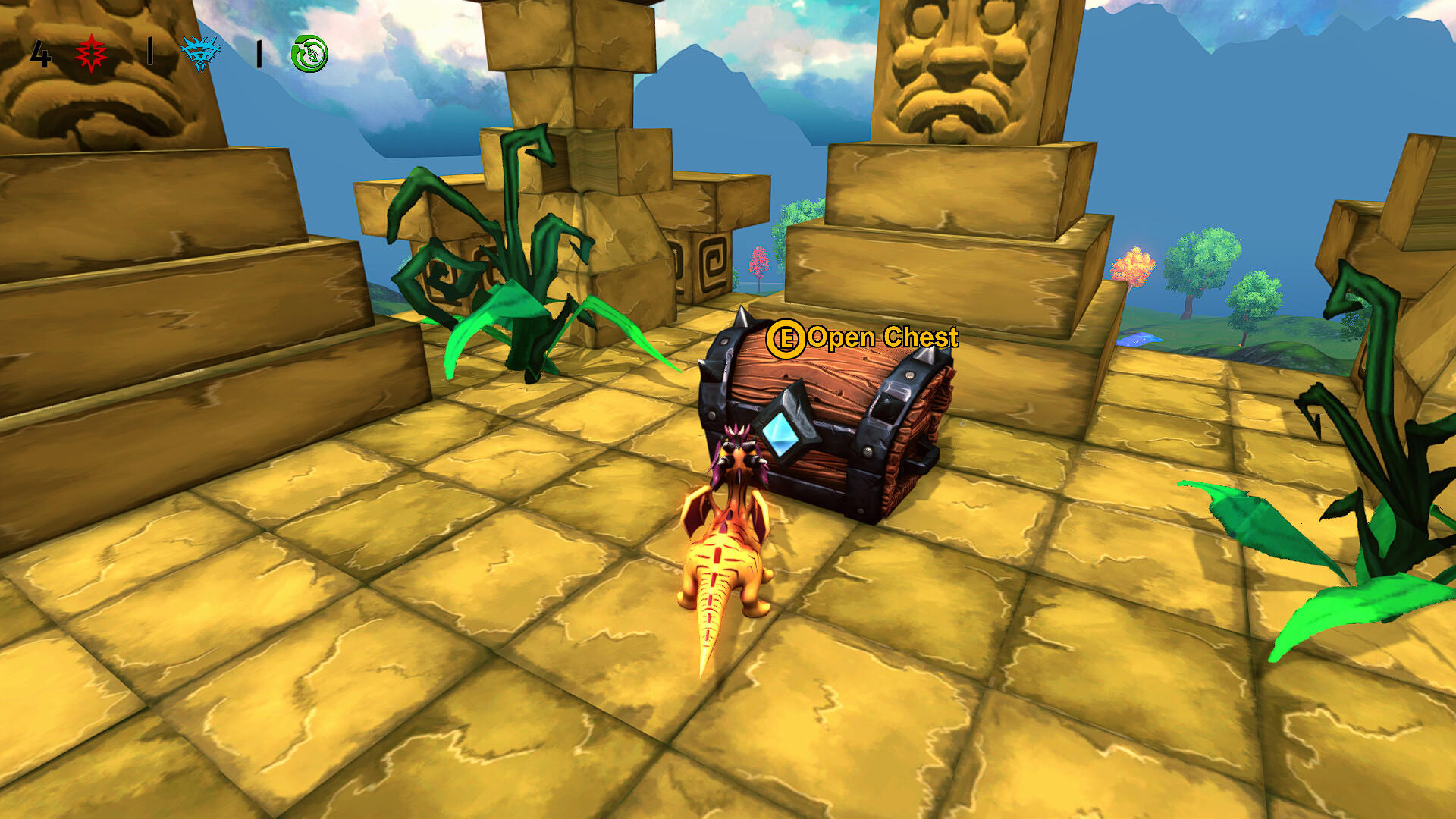 Screenshot of Dragon Hop