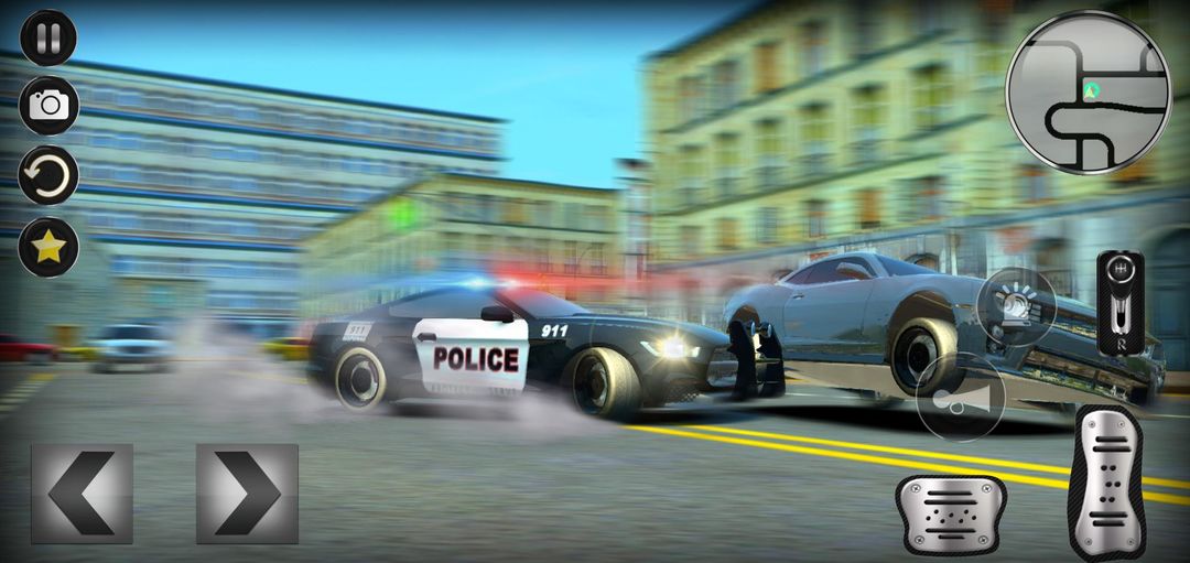 Police Car Drift شرطة الهجوله screenshot game