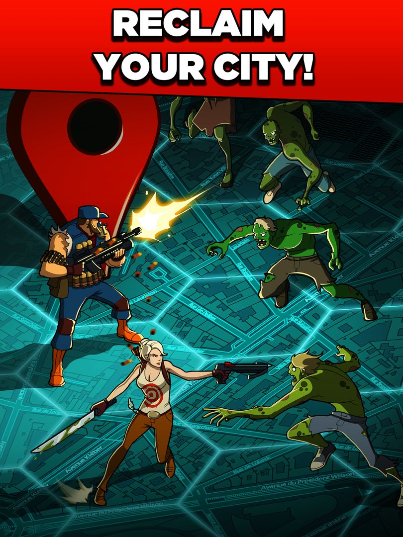 Zombie Zone - World Domination screenshot game