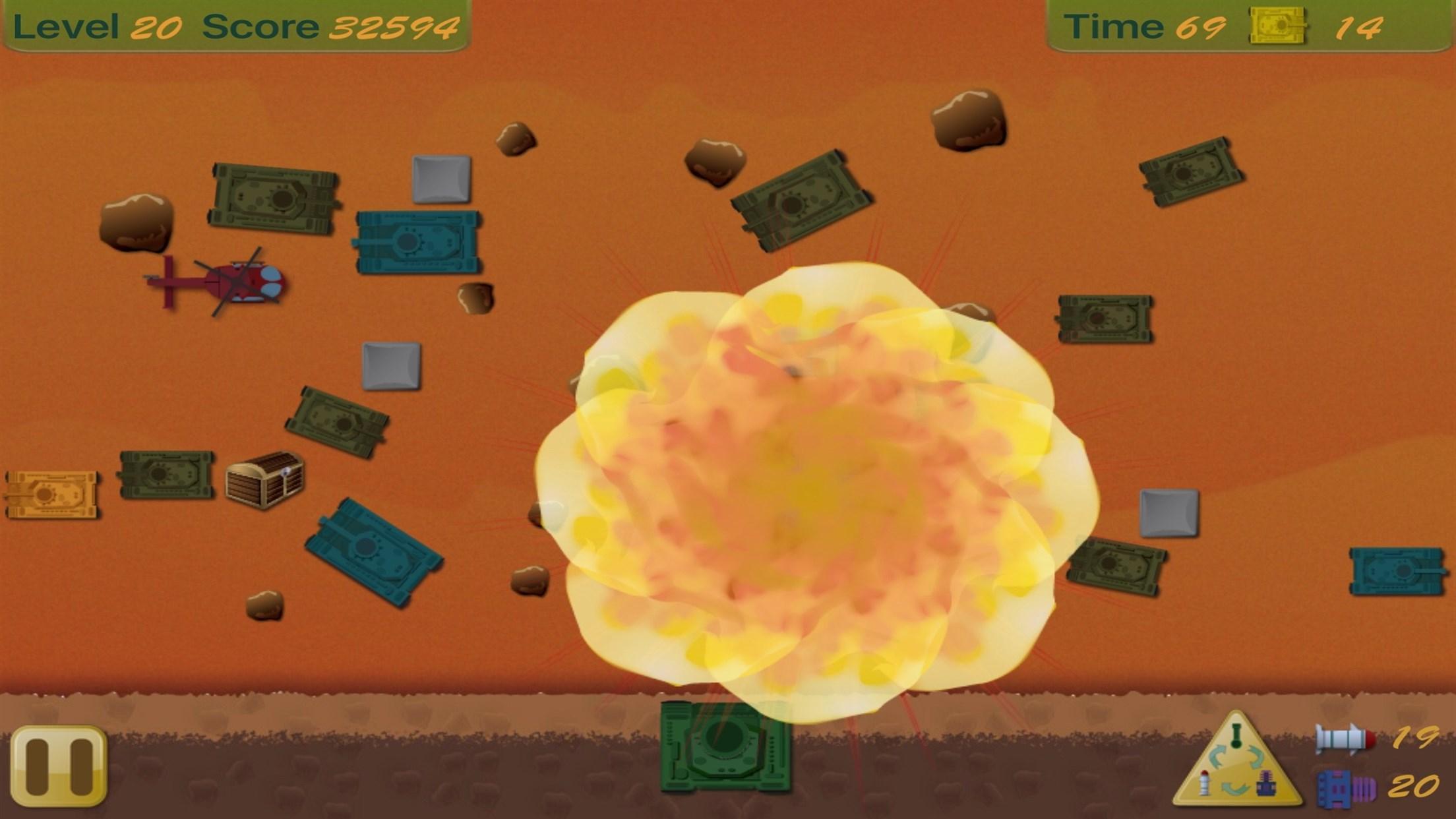Shooting Tanks Game Screenshot