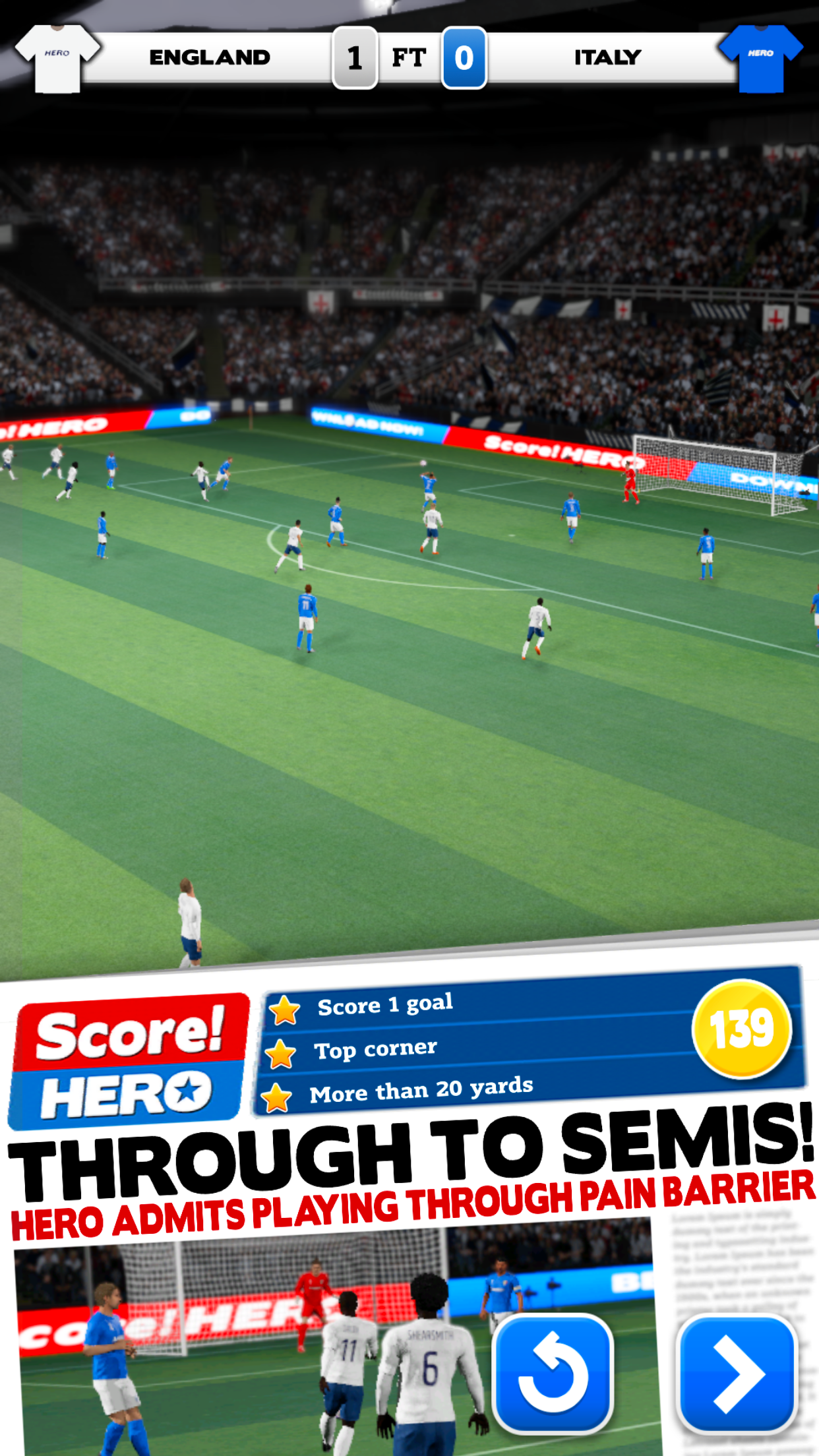 Score! Hero 2023 android iOS-TapTap