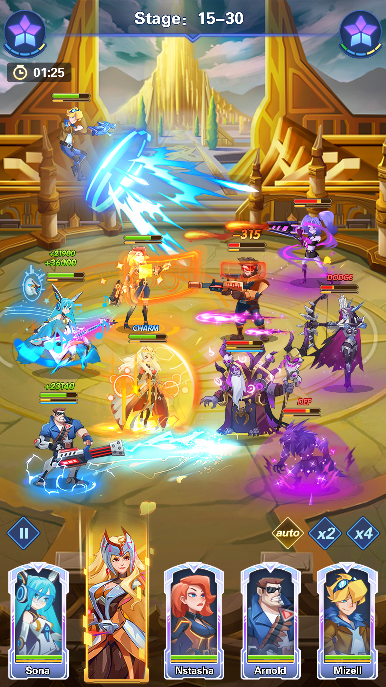 Screenshot of Heroes Bang: Idle RPG Arena