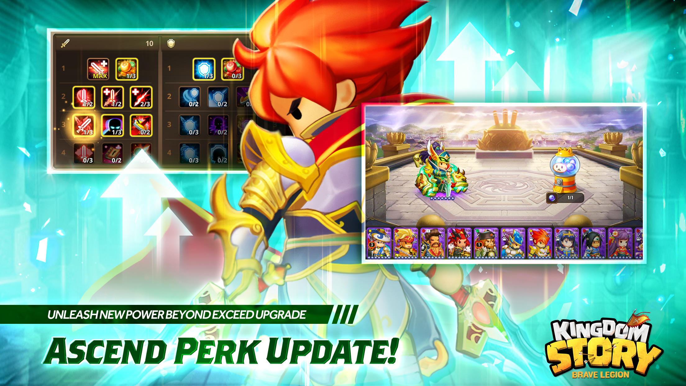 Kingdom Story: Brave Legion Game Screenshot
