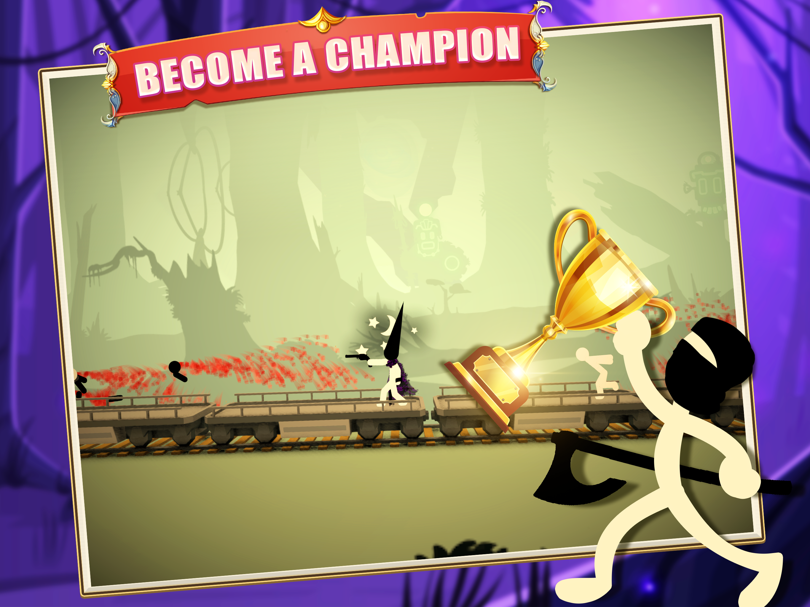 Stick Fight: Shadow Warrior 2 Game Screenshot