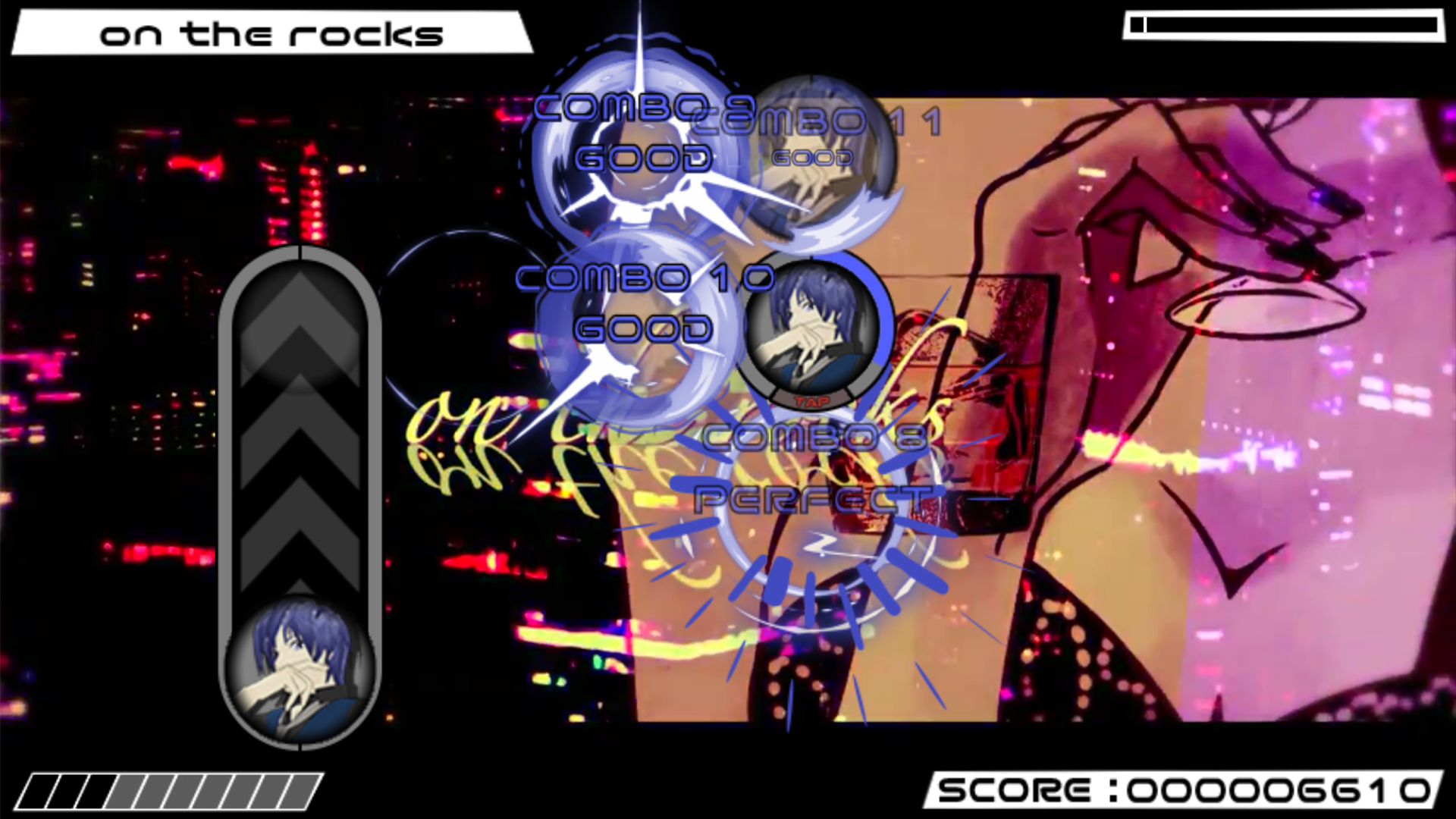 Beat Beat Vocaloid Reborn Game Screenshot