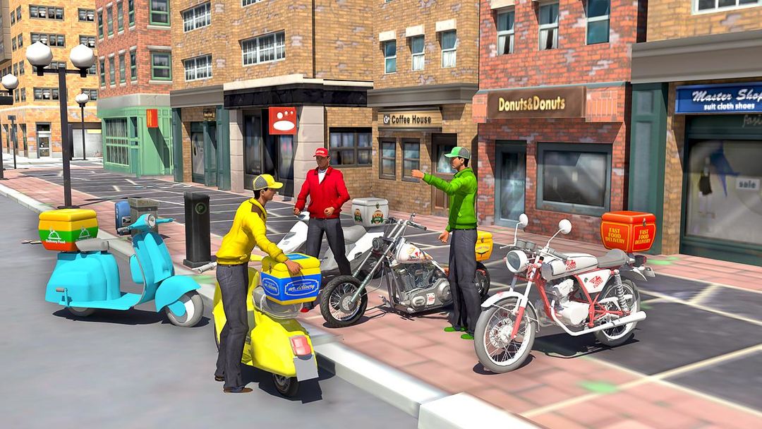 Delivery Rider screenshot game