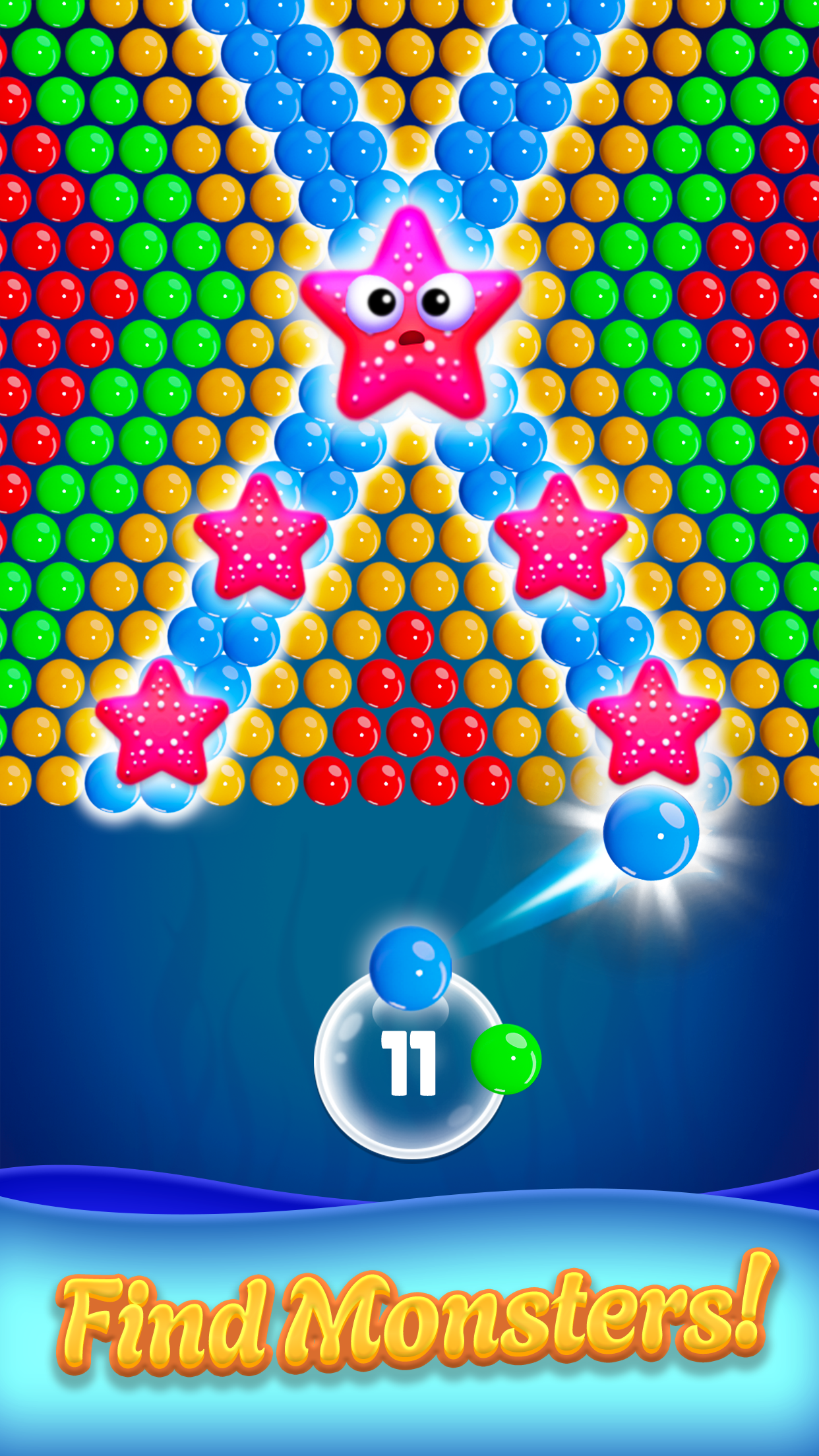 Bubble Paradise Game Screenshot