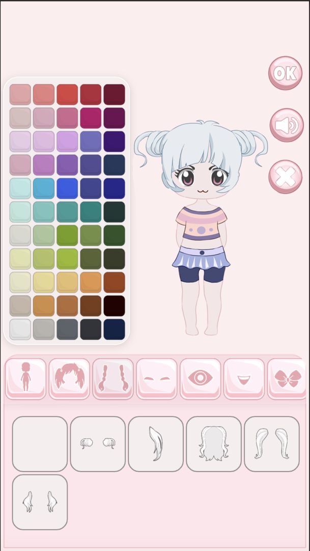 Chibi Avatar: Cute Doll Avatar Maker screenshot game