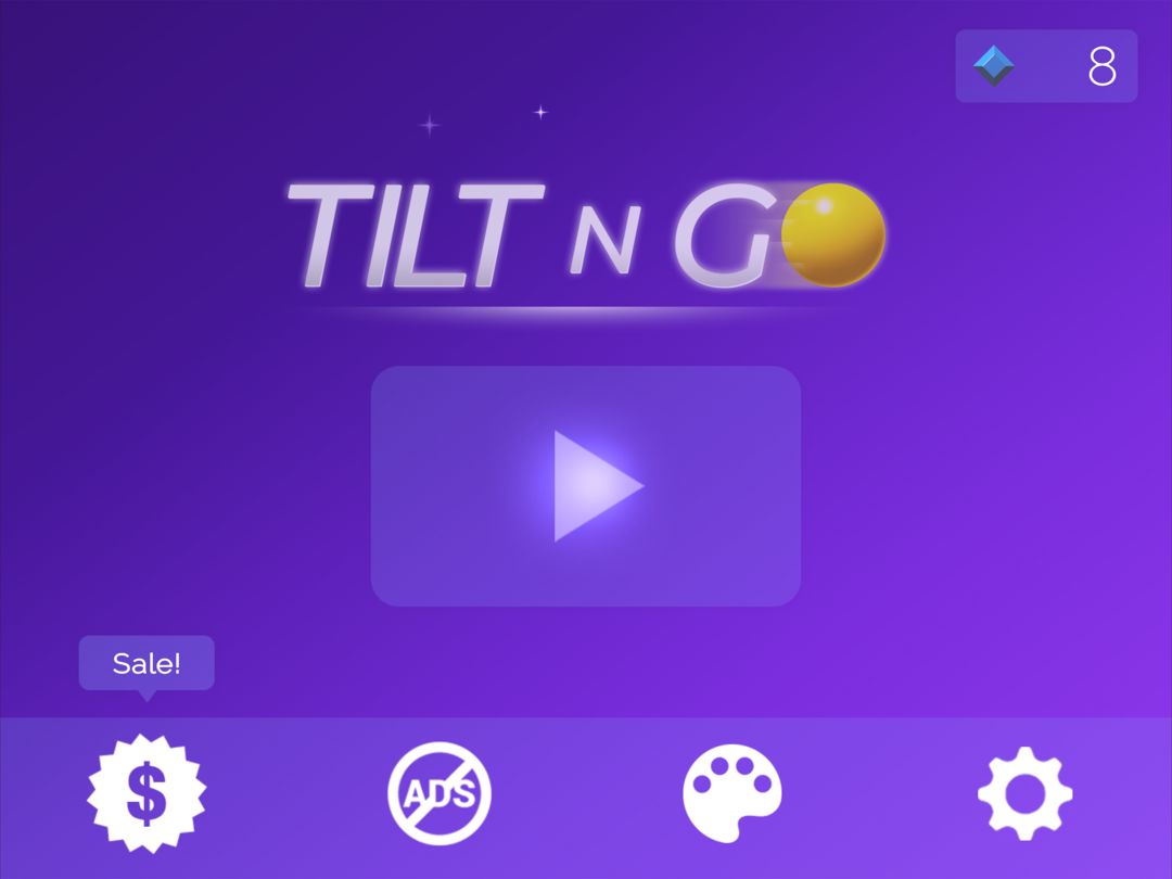 Screenshot of Tilt 'n Go