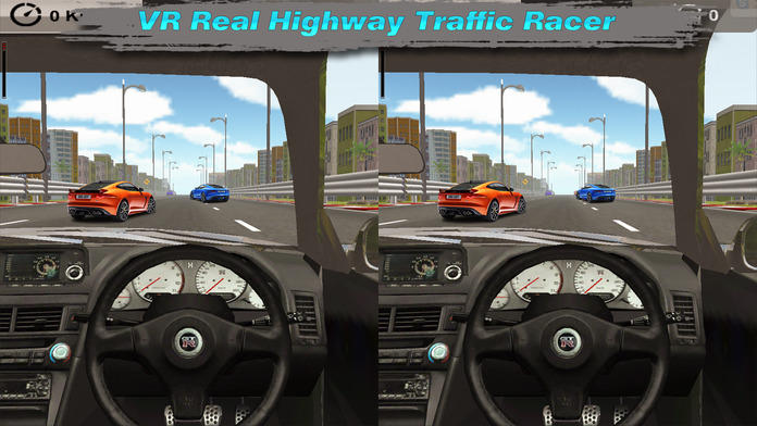 Screenshot 1 of VR Real Highway Tracer Racer 