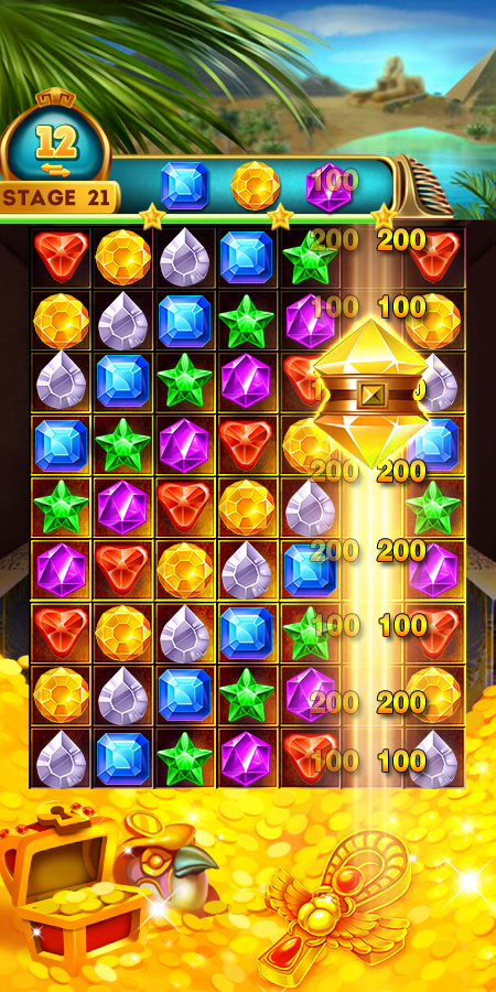 Egyptian Rune Quest Game Screenshot