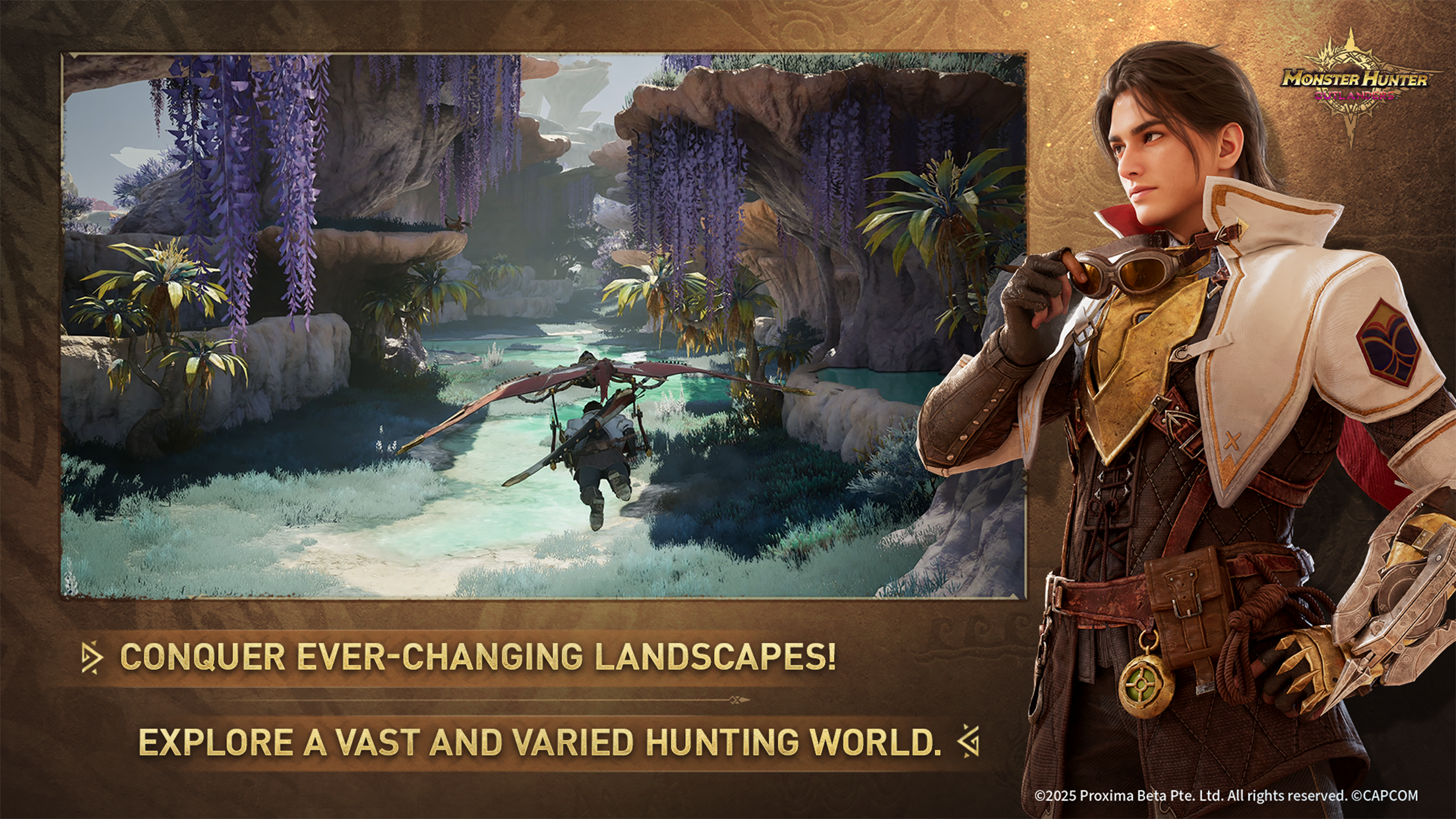 Monster Hunter Outlanders Game Screenshot