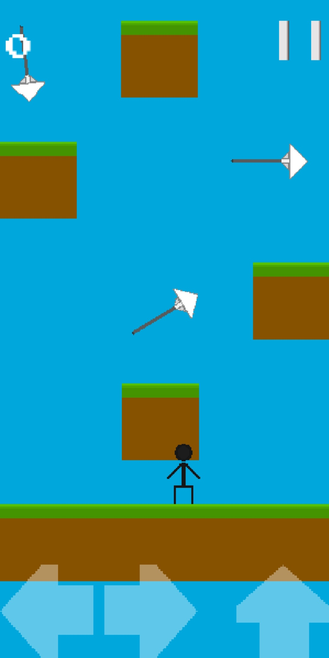 Captura de Tela do Jogo Parkour With Dinosaurs - PRO.