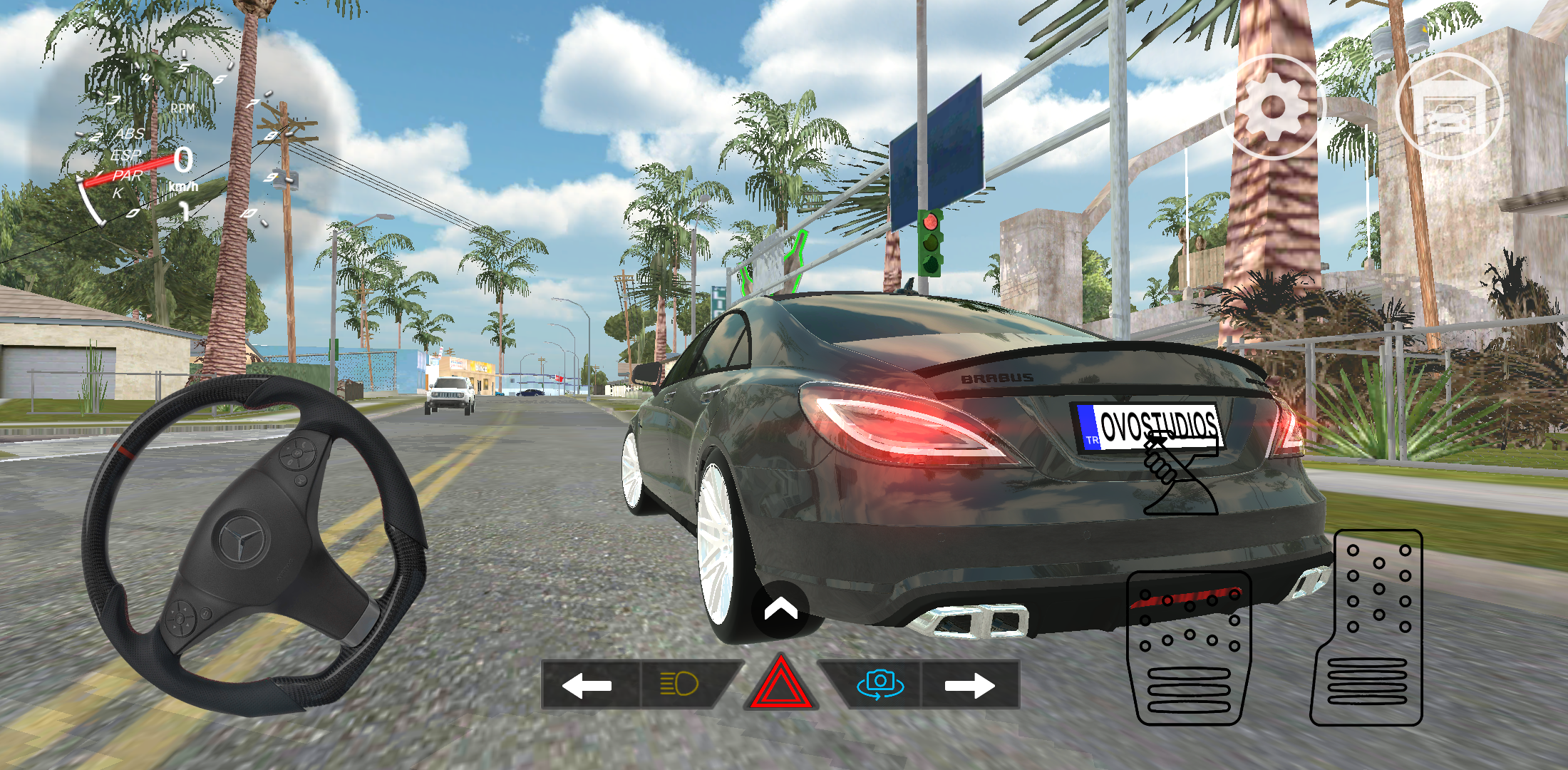 CLS 63 Drift & Park Simulator Game Screenshot
