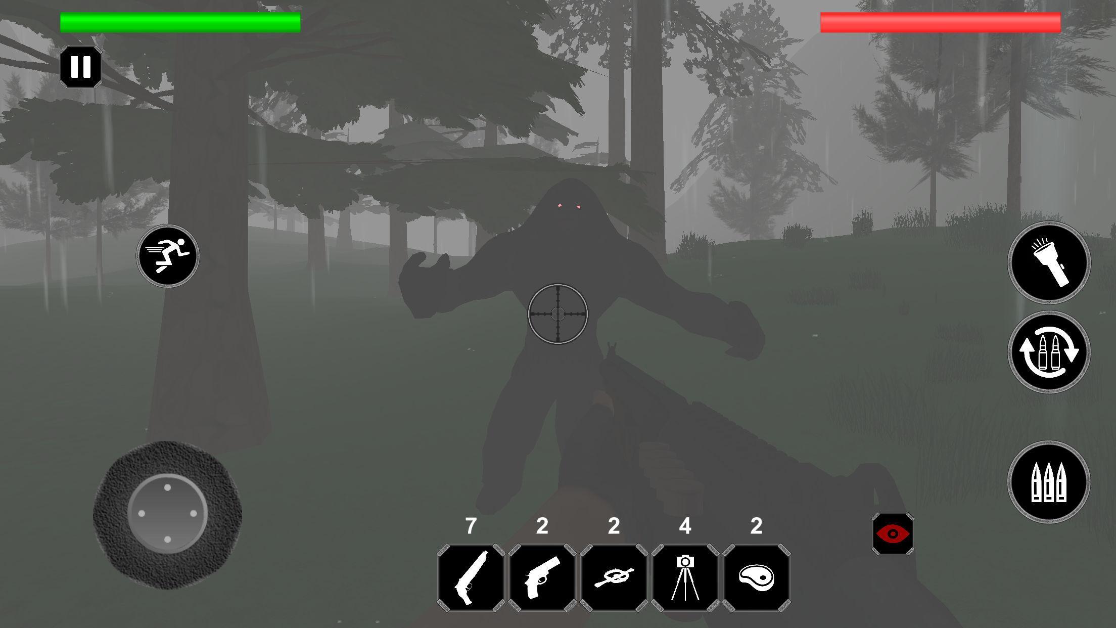 Finding Bigfoot - Yeti Monster Survival Game Game Screenshot