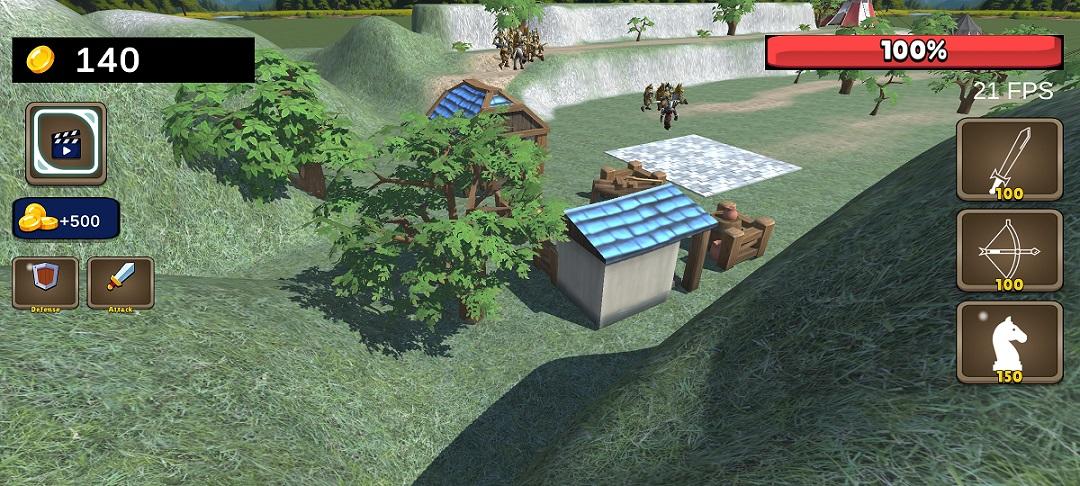 Medieval War II Game Screenshot