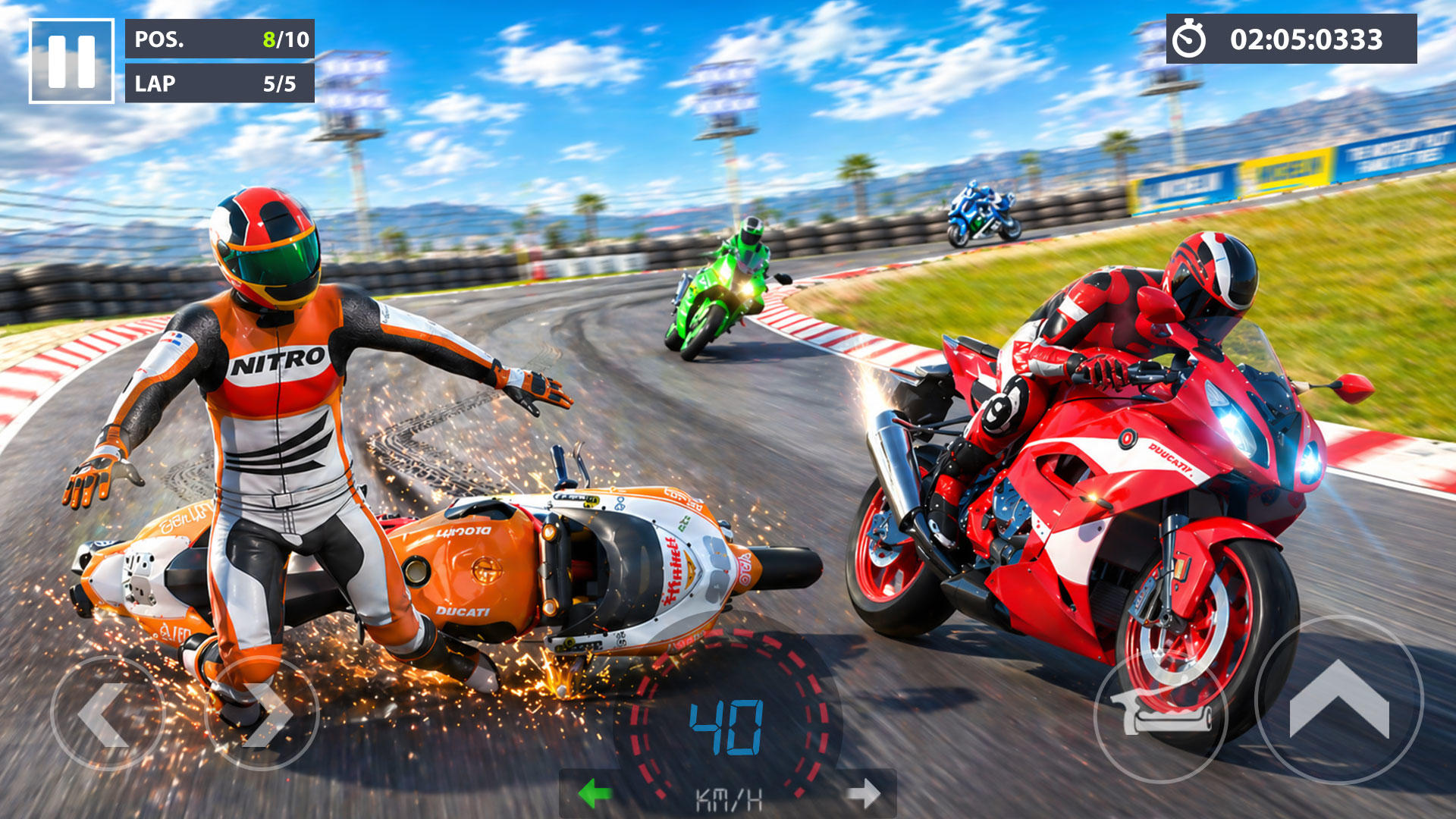 Bike Race Game - Moto Rider ภาพหน้าจอเกม
