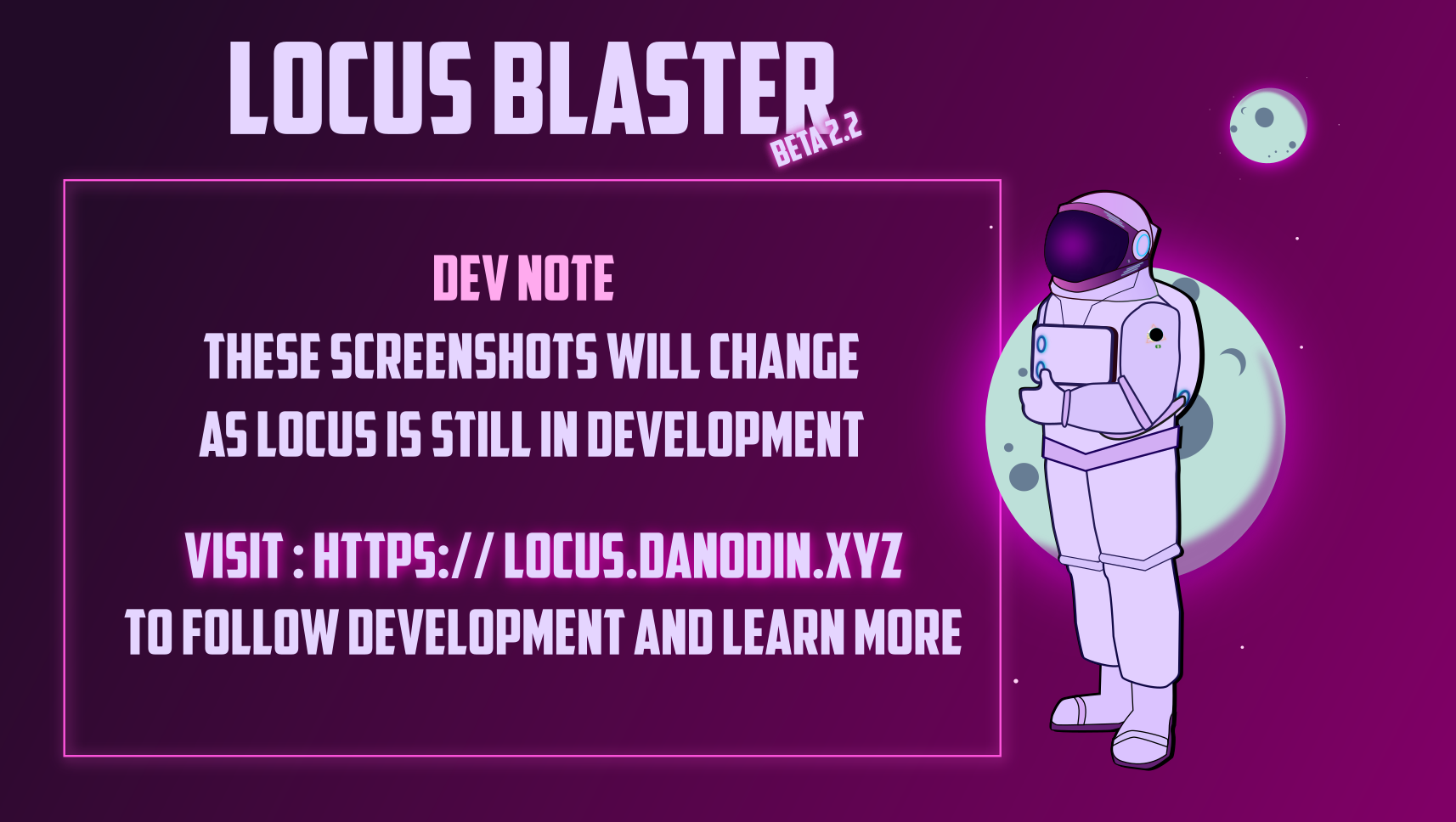 Screenshot of Locus Blaster