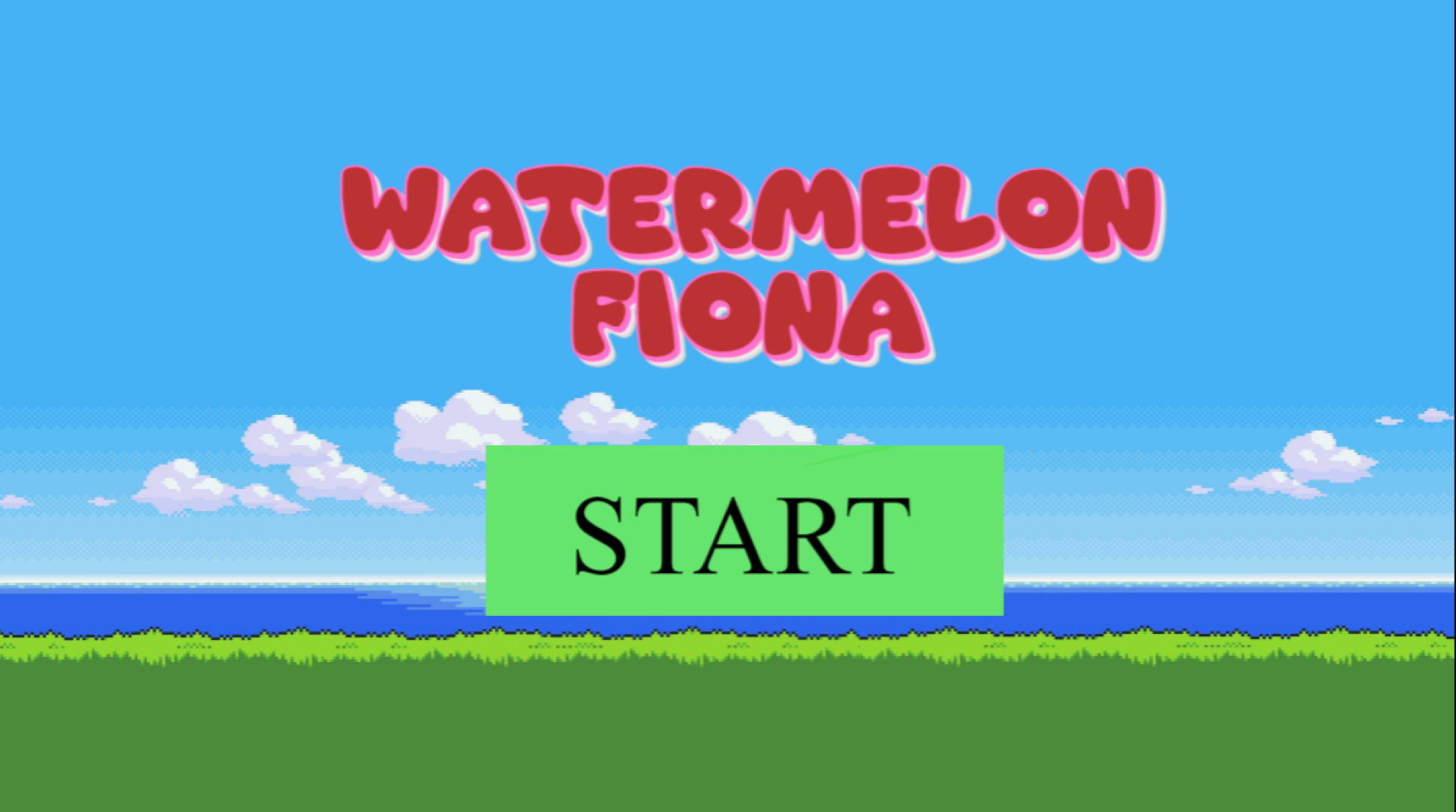 Watermelon Fiona - By Mikayla ゲームのスクリーンショット