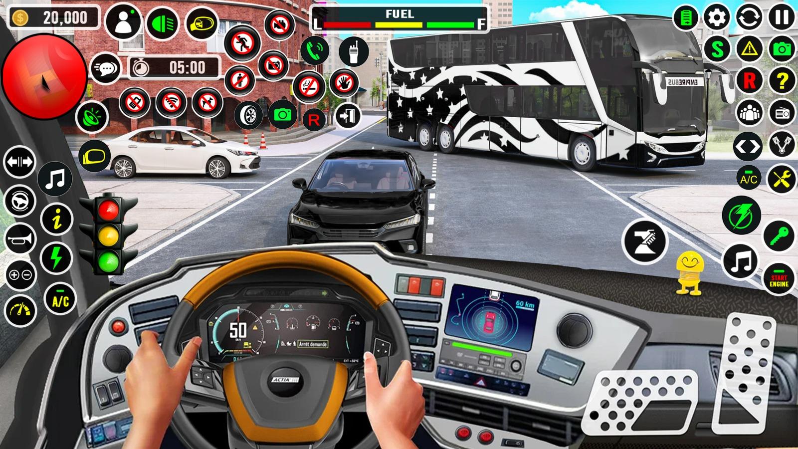 Симулятор Вождения Городского Автобуса 2024 Мобильная Версия.