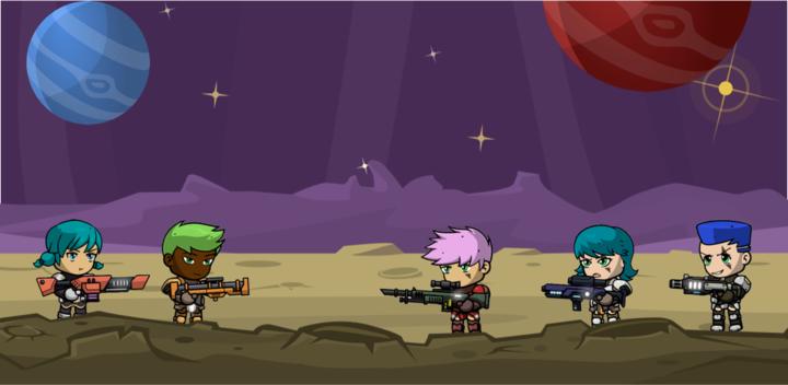 Banner of Placement: Planets and Soldiers 