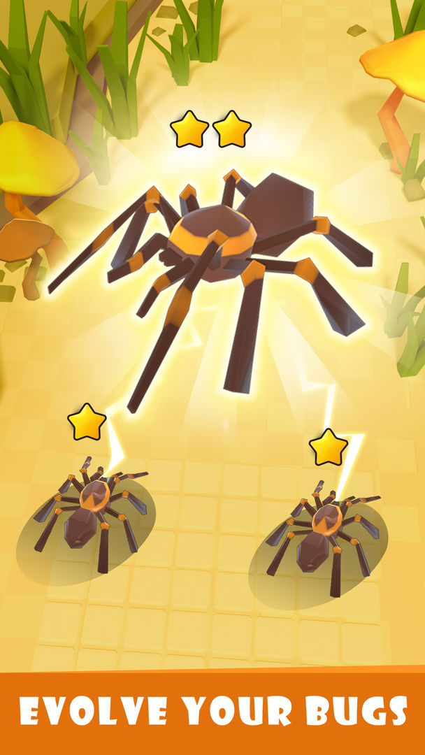 Clash of Bugs : 캐주얼 버그 및 동물 퍼즐 게임 게임 스크린 샷