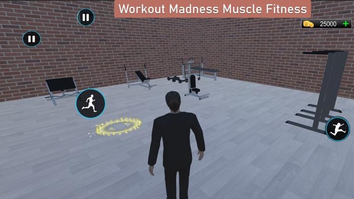 Workout Madness Muscle Fitness ゲームのスクリーンショット