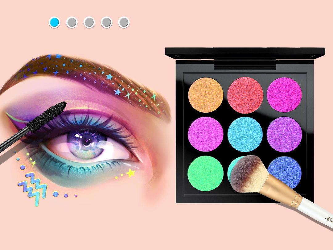 Screenshot of Makeup Kit: DIY Dress Up Games