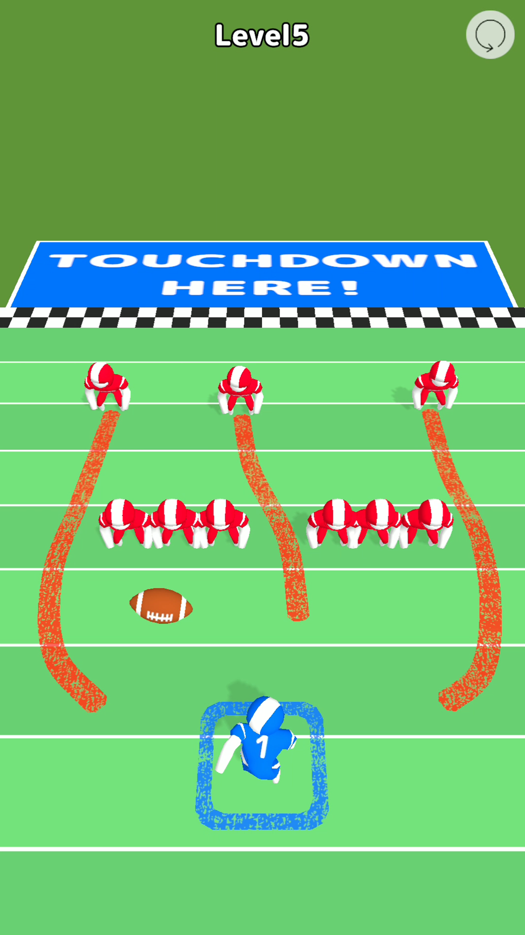 Draw TouchDown Game Screenshot