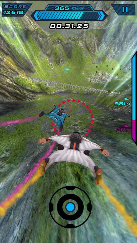 Wingsuit Flying ภาพหน้าจอเกม