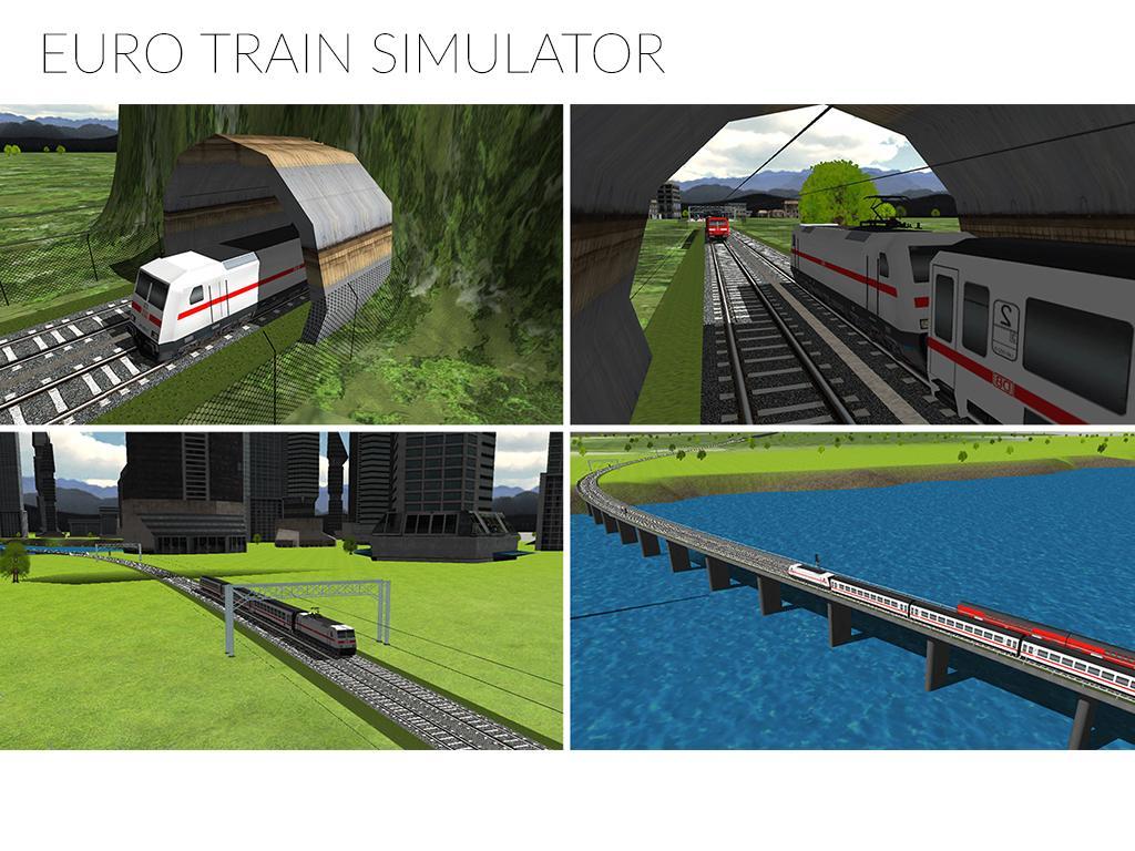 Euro Train Simulator: Game Game Screenshot