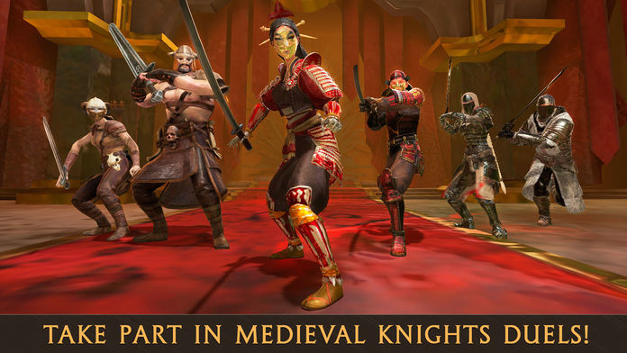 Medieval Knights Sword Fighting 3D Full screenshot game