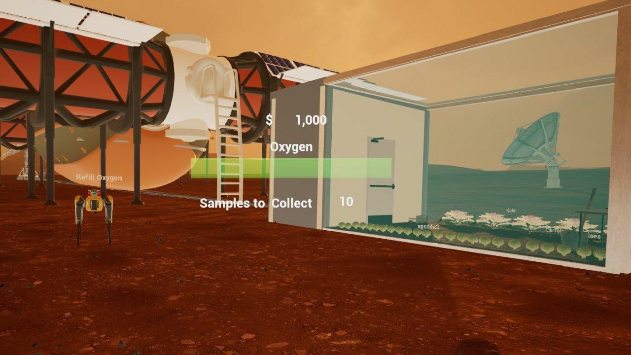 Mars Training Camp VR遊戲截圖