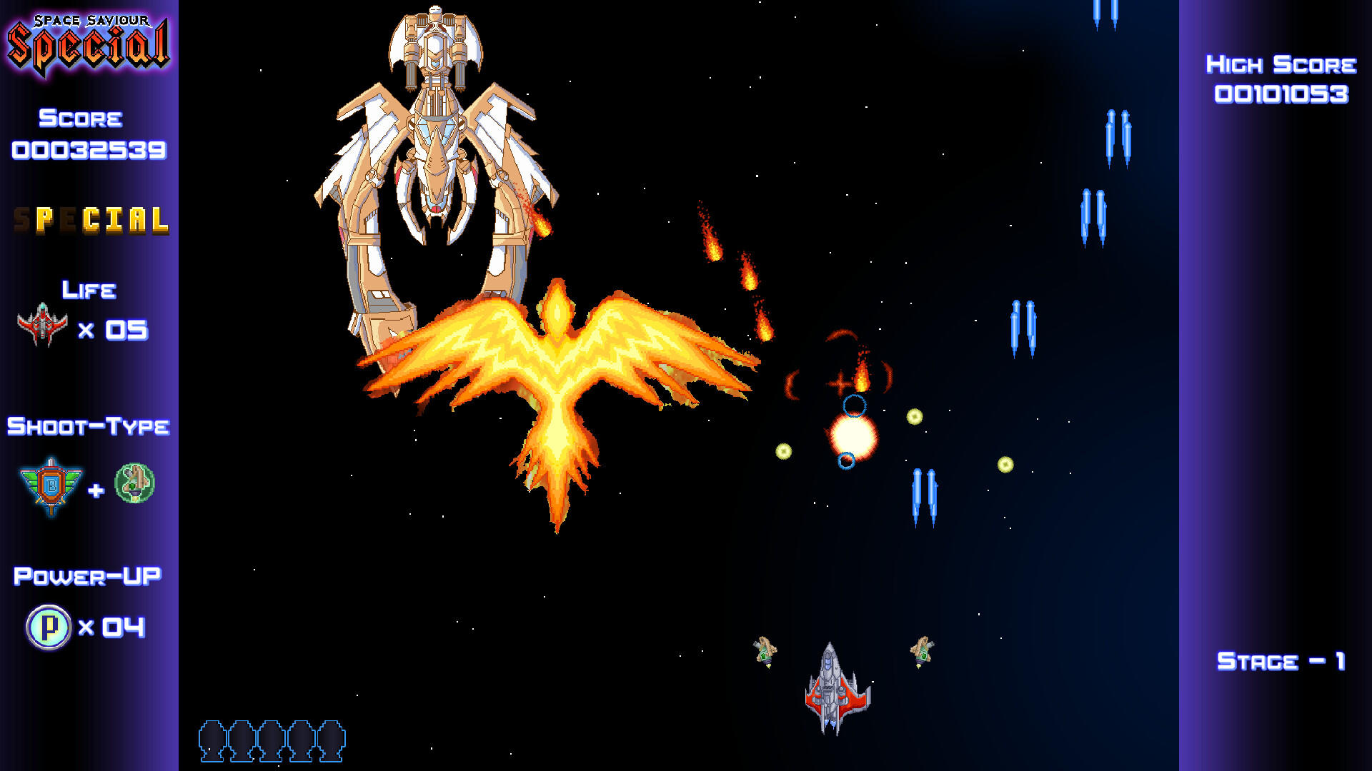 Screenshot of Space Saviour Special