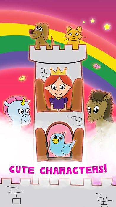 Princess Fairy Tale Coloring Wonderland for Kids and Family Preschool Ultimate Edition Game Screenshot