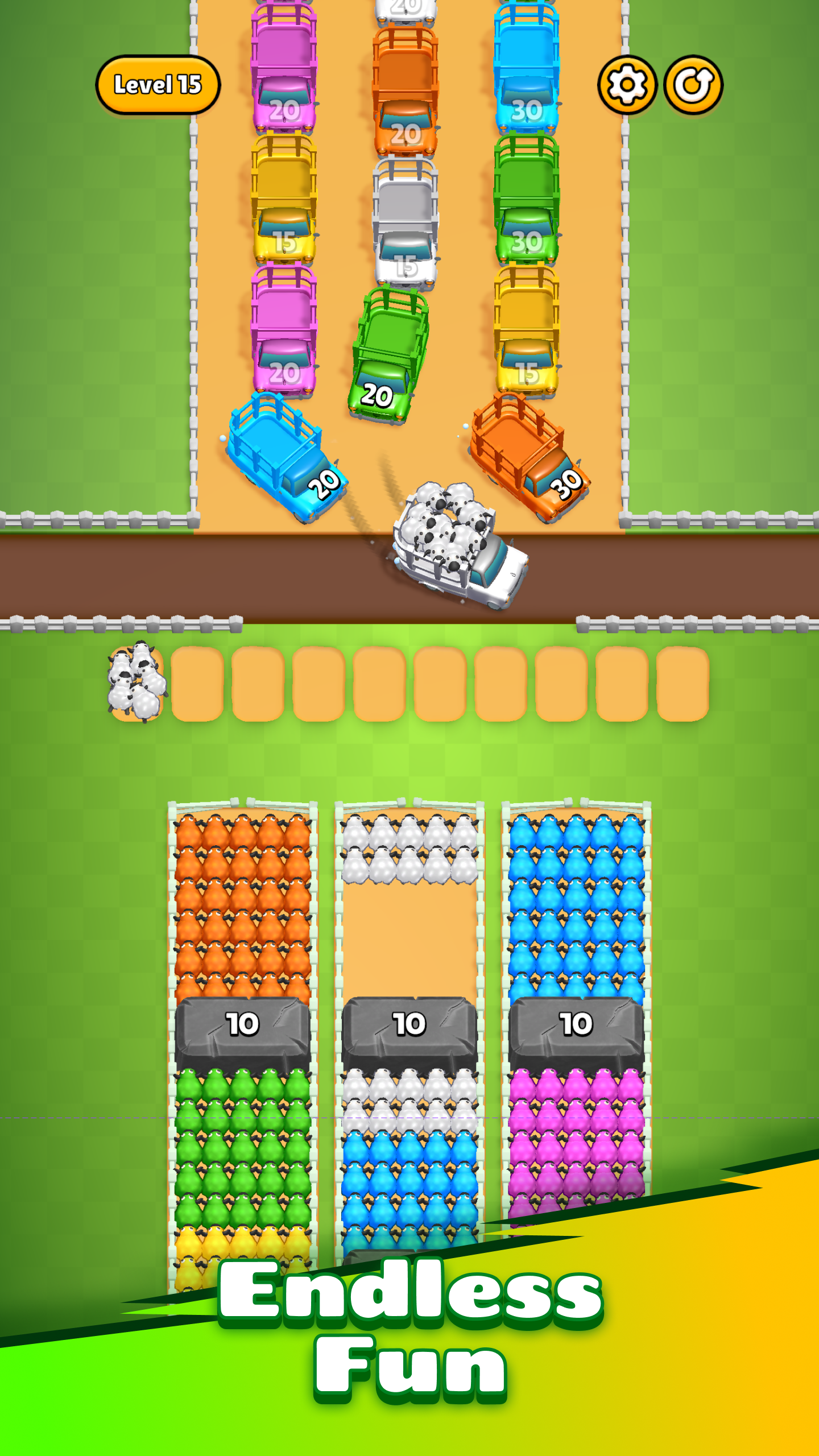 Sheep Control Game Screenshot
