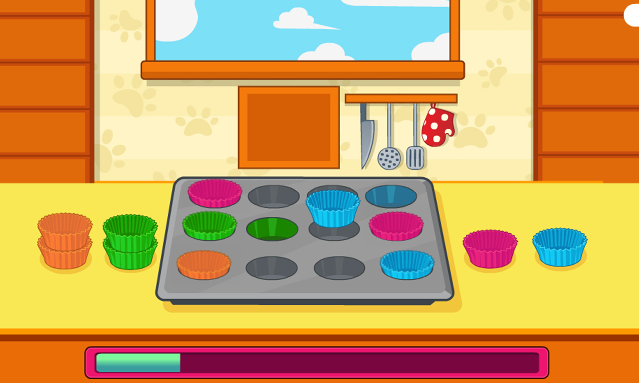 Screenshot of Cook Flower Garden Cupcakes