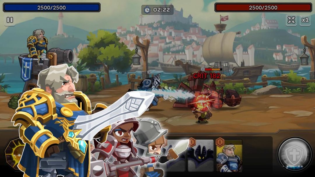 The Wonder Stone: Hero Merge Defense Clan Battle screenshot game