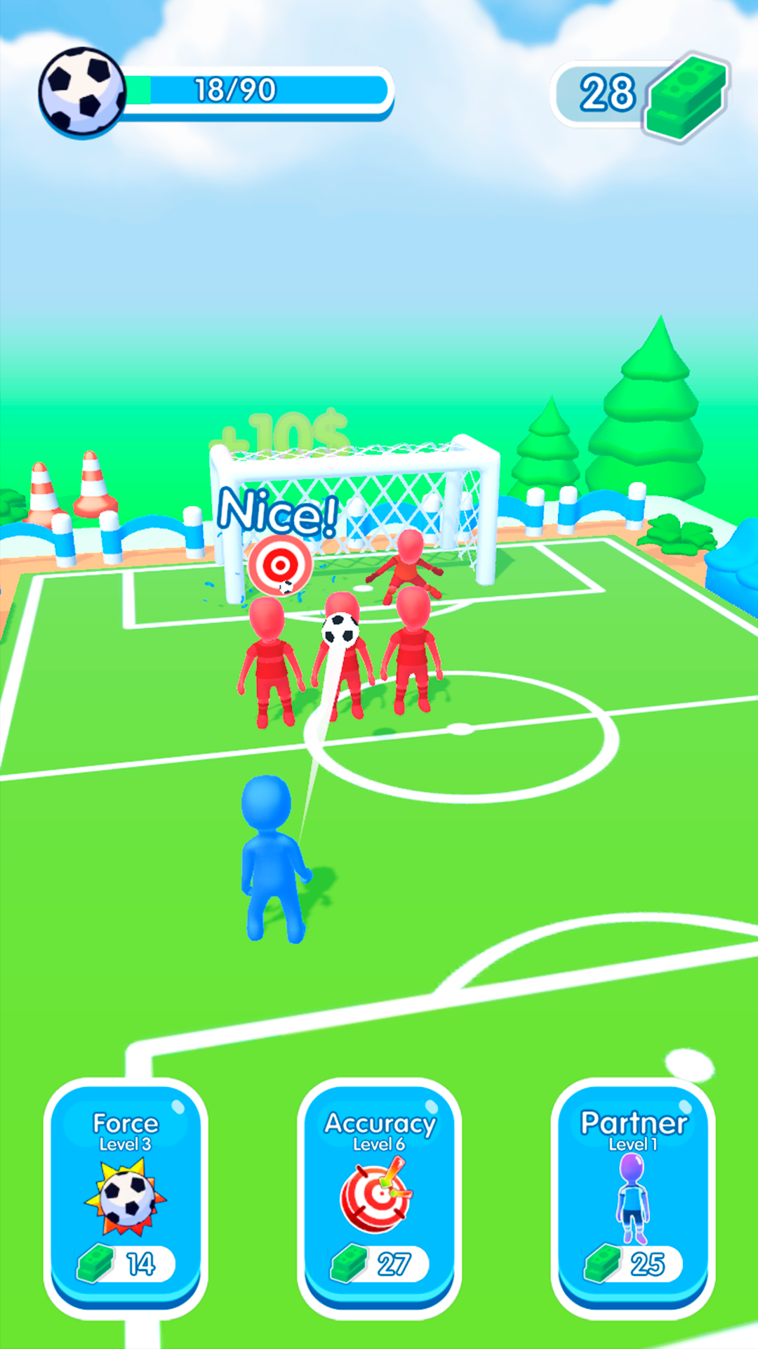 Screenshot of Goal Kick ASMR