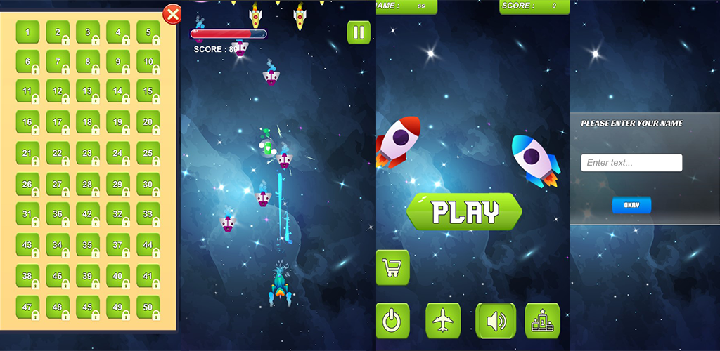 Banner of ការវាយប្រហារ Space Galaxy Shooter 1.0