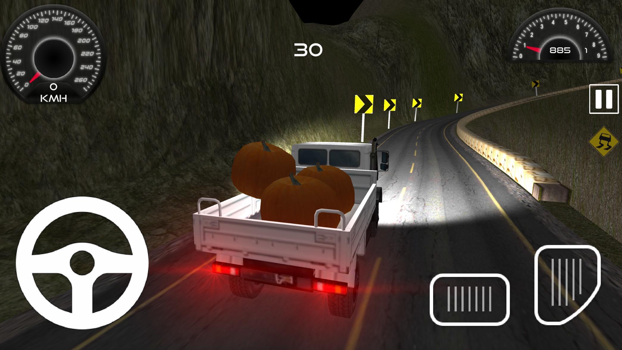 Cuplikan Layar Game Twisty Truck Driver