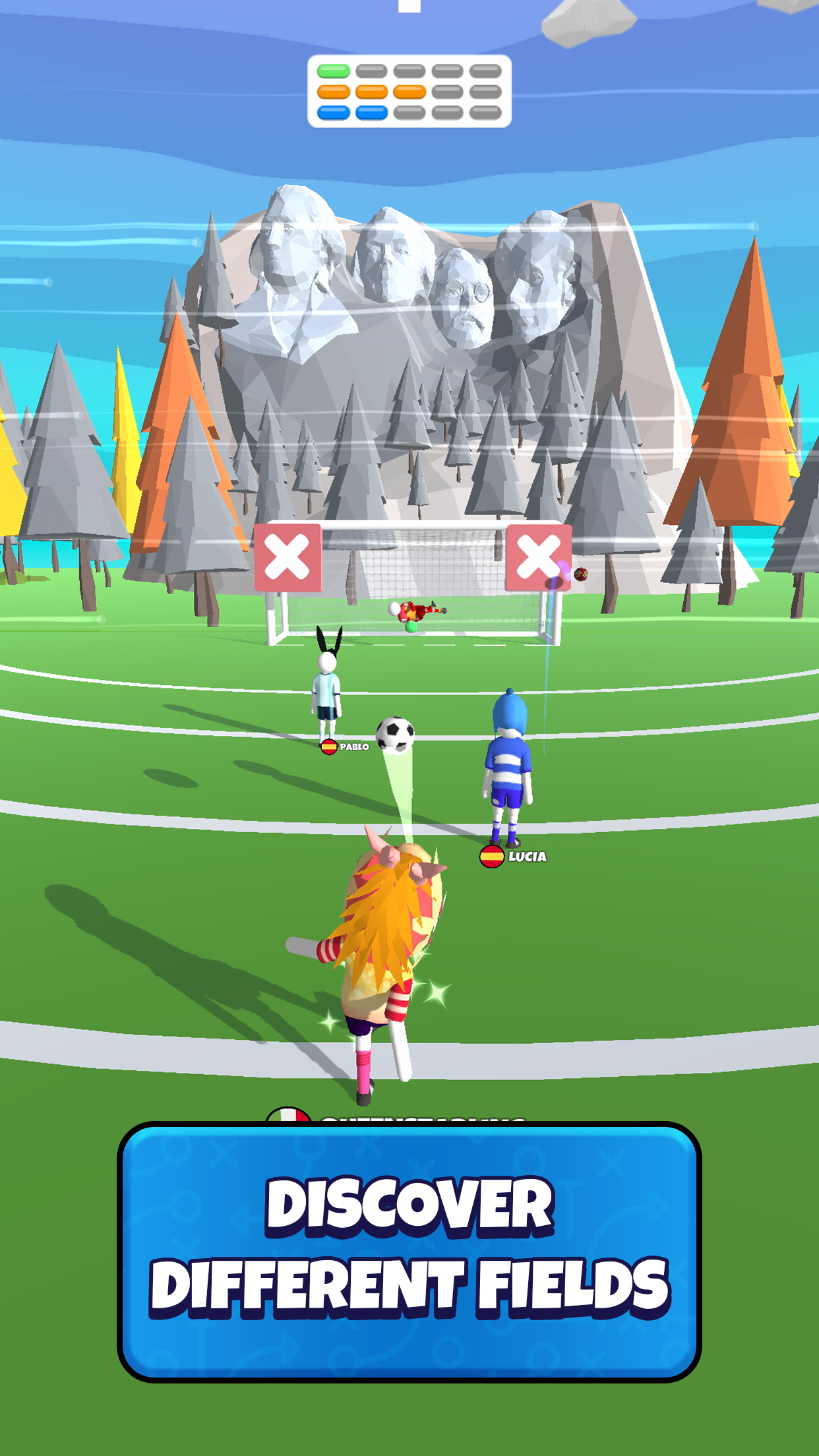 Goal Party - Soccer Freekick Game Screenshot