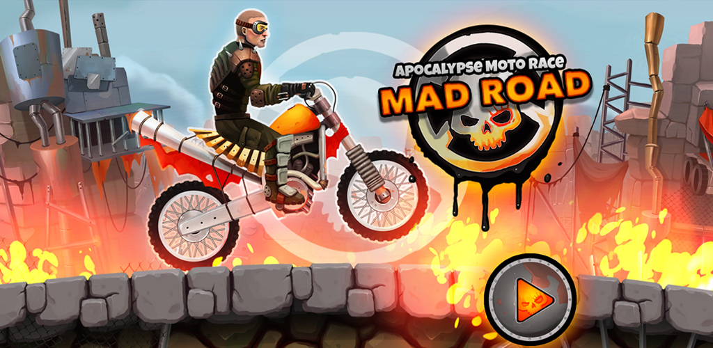 Banner of Mad Road: Apocalypse Moto Race 3.41