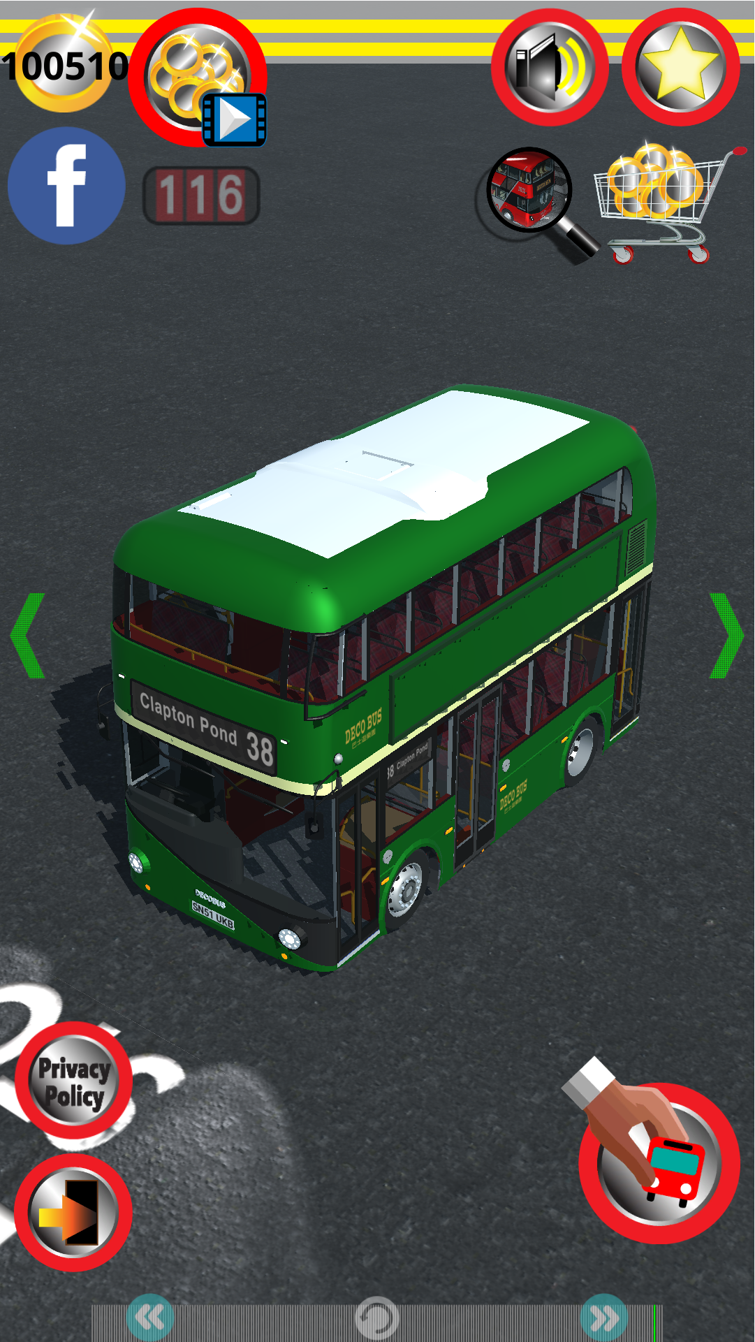 Vintage Bus Go Game Screenshot