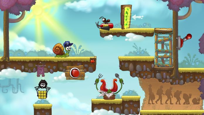 Snail Bob 3: Beyond The Sky screenshot game