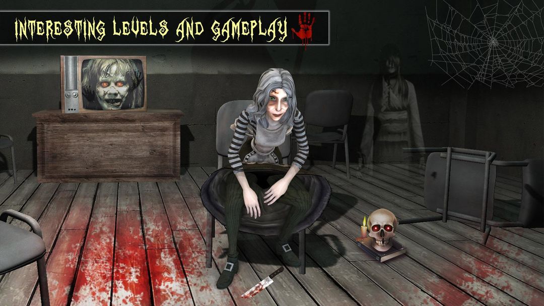 Scary Granny Neighbor 3D - Horror Games Free Scary遊戲截圖